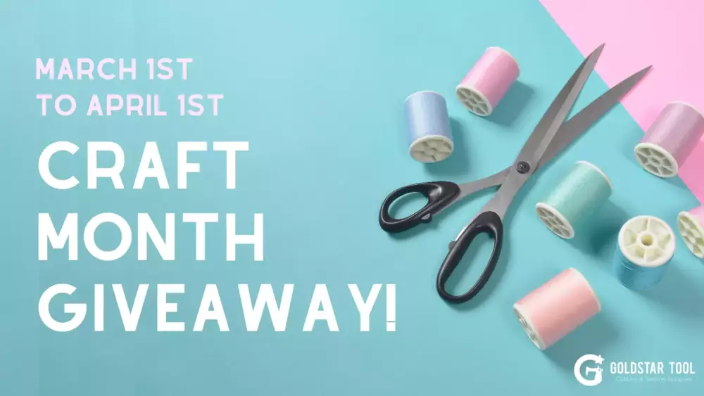Join the National Craft Month Giveaway!